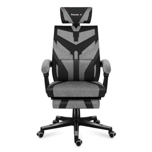 Spēļu Krēsls Huzaro Combat 5.0 Melns Pelēks