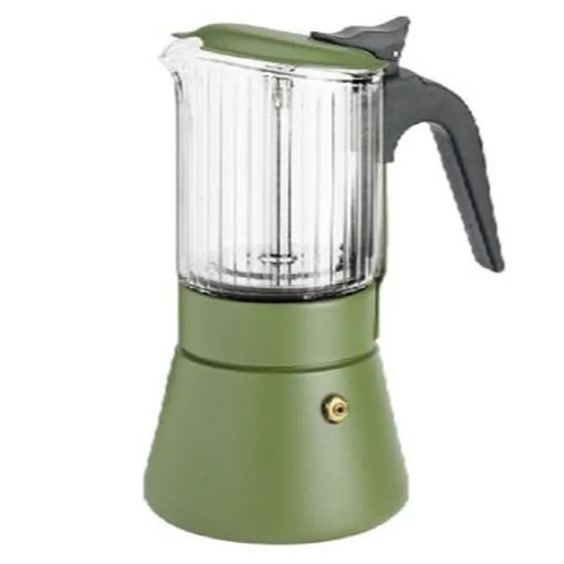 Itāļu Kafijkanna Inoxibar 55093 Zaļš 4 Чашки
