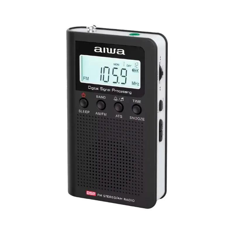 Raadio Aiwa RSD-45BK Valge Must AM/FM