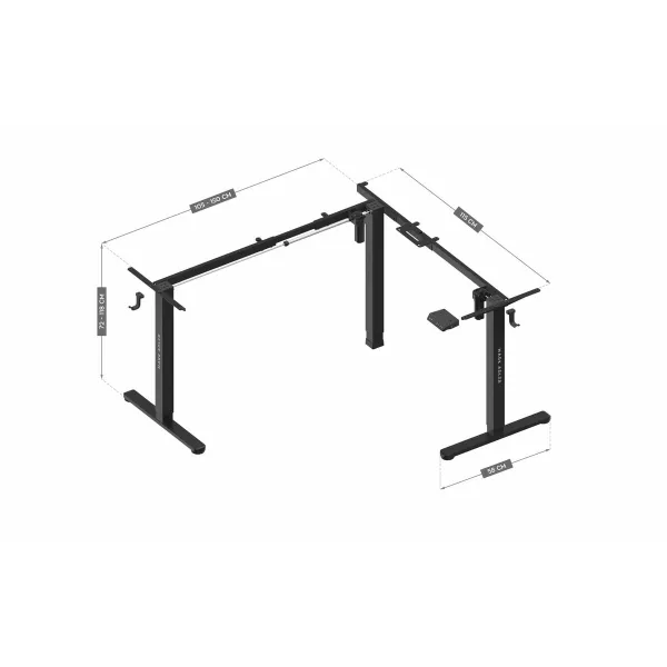 Adjustable support Mark Adler MA-XENO 7.6 Black