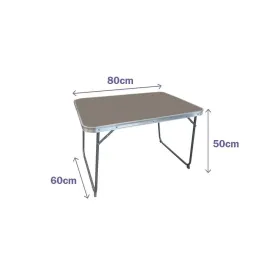 Saliekams galds Marbueno 80 x 70 x 60 cm Pelēks
