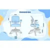 Kontoritool Mark Adler MA-JUNIOR 5.0 BLUE Sinine