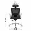 Kontoritool Mark Adler MA-EXPERT 5.3 BLACK MESH Must
