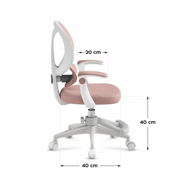 Kontoritool Mark Adler MA-JUNIOR 4.5 PINK Roosa