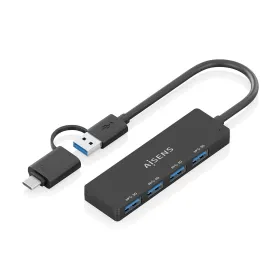 USB-кабель Aisens A109-0987 Чёрный