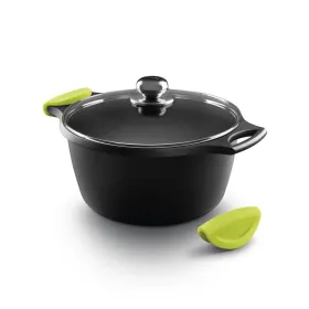 Katls ar vāku Castey F3 IO24 24CM Melns 1,8 L
