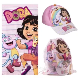 Beach Towel Dora The Explorer Pink 70 x 140 cm