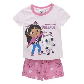Children's Pyjama Gabby's Dollhouse Pink