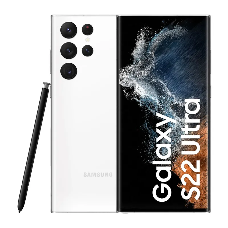 Išmanusis Telefonas Samsung Galaxy S22 Ultra SM-S908B 6,8" 12 GB RAM 256 GB Balta
