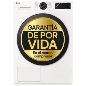 Lämpöpumppukuivausrumpu LG RHX5009TLB 9 kg