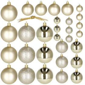 Christmas tree decoration Springos CA0172 4/5/6 cm 30 pcs.