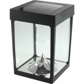 LED laterna Melns Stikls ABS 12 x 12 x 18 cm