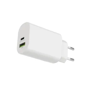 USB - Lightning kabelis Contact Balta