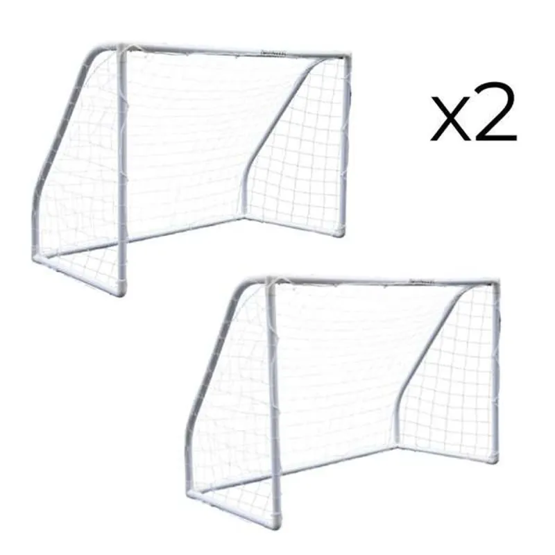 Set of 2 football goals Ociotrends 180 x 91 x 120 cm