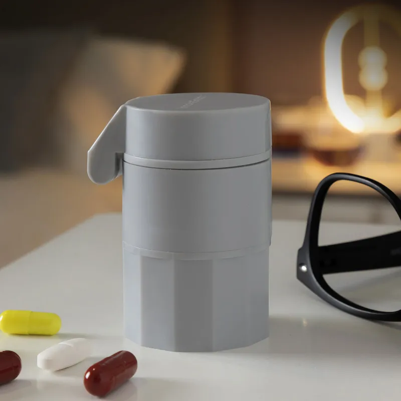 5 viename tablečių dozatorius su pjaustytuvu ir smulkintuvu InnovaGoods Modelo Filvlok Pilka Plastmasinis (96 Dalys) (Naudoti B)
