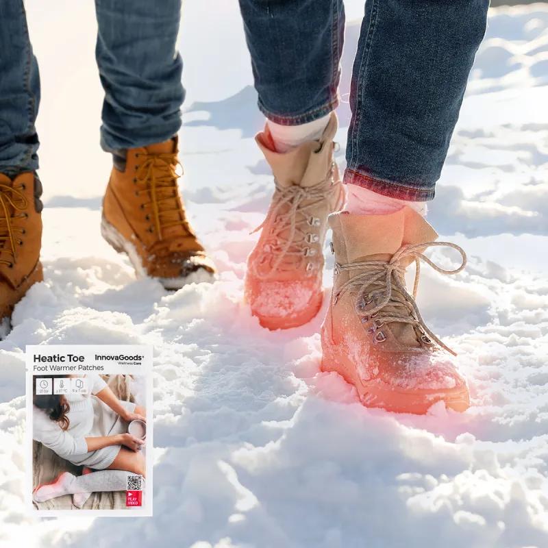 Kojas šildantys pleistrai Heatic Toe InnovaGoods 10 vnt.