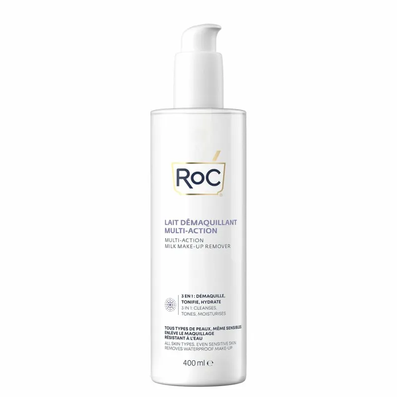 Молочко для снятия макияжа с лица Roc Leche Desmaquillante 400 ml 3-в-1