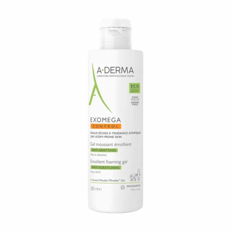 Средство для защиты от солнца для лица A-Derma Exomega Control 500 ml