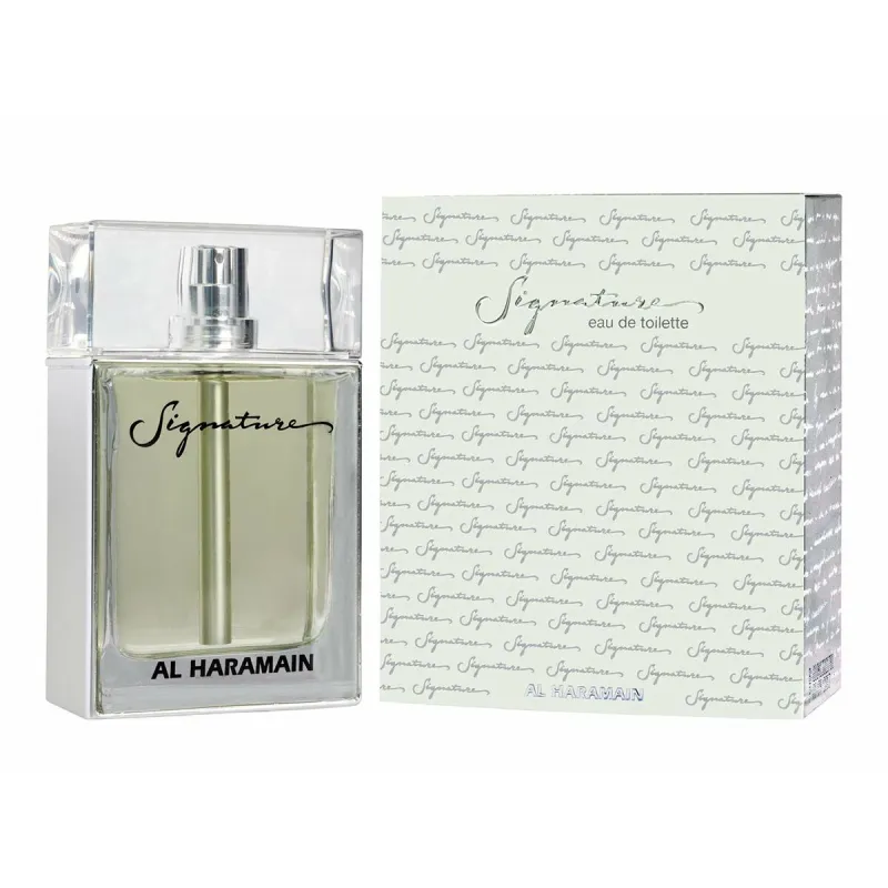 Unisex kvepalai Al Haramain Signature Silver EDT 100 ml Signature Silver