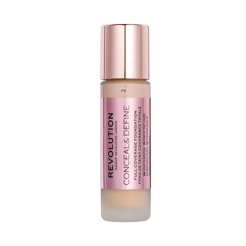 Nestemäinen meikin pohjustusaine Revolution Make Up Conceal Define Nº F5 23 ml