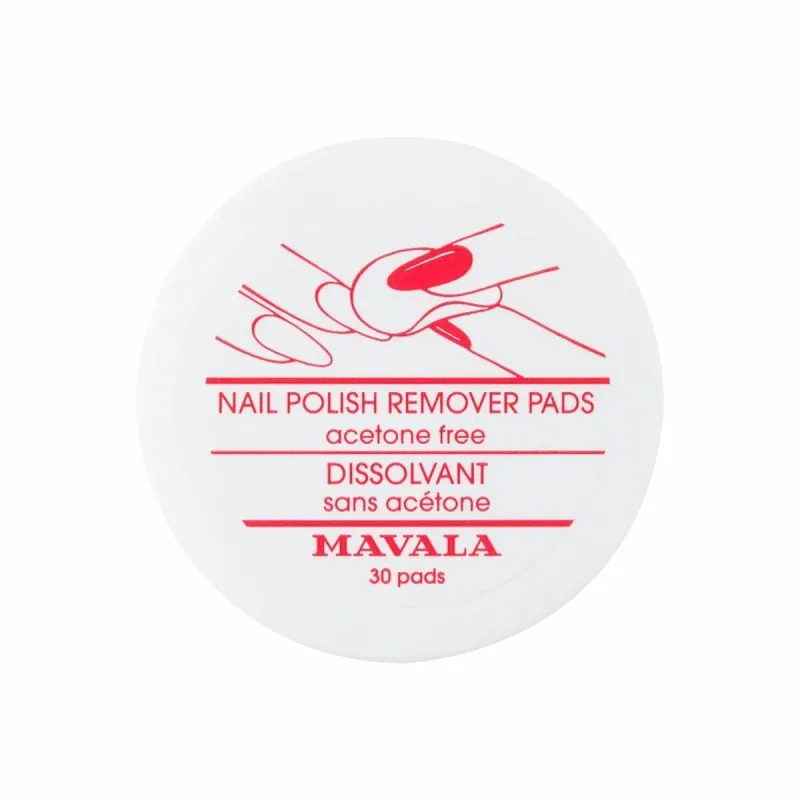 Kynsilakanpoistaja Mavala NAIL POLISH Kynsilakanpoistolevyt/laput 30 Kappaletta