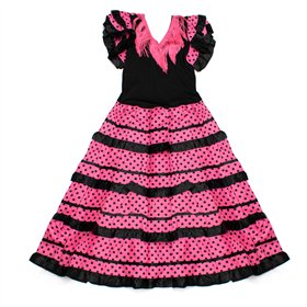 DRESS FLAMENCO CHILDISH VS-NPINK-LN12 (TALLA 12 )