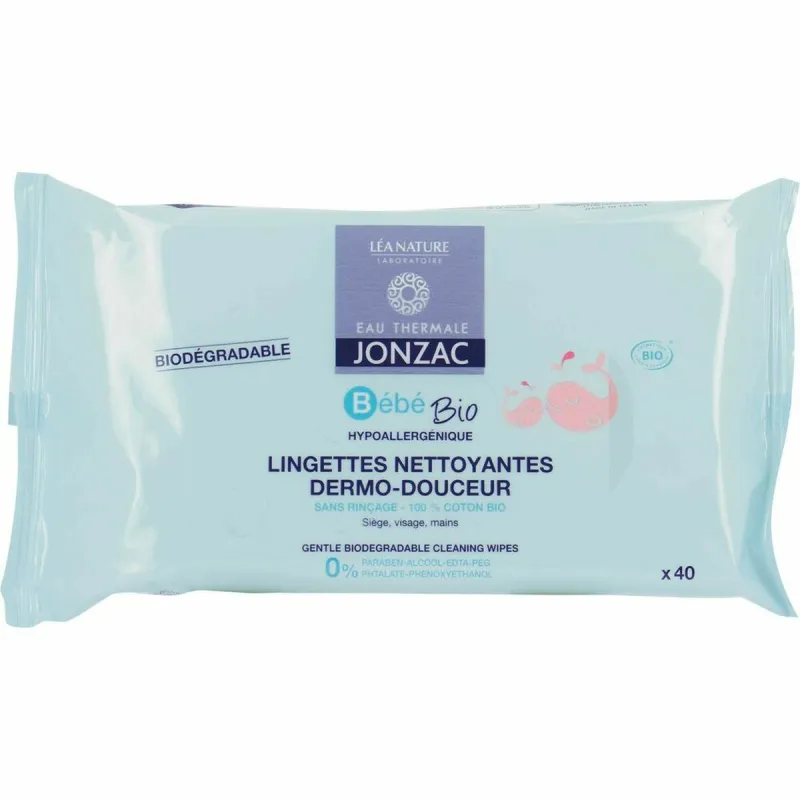 Niisutatud Salvrätikud Eau Thermale Jonzac 1336386 40 ml (40 uds)
