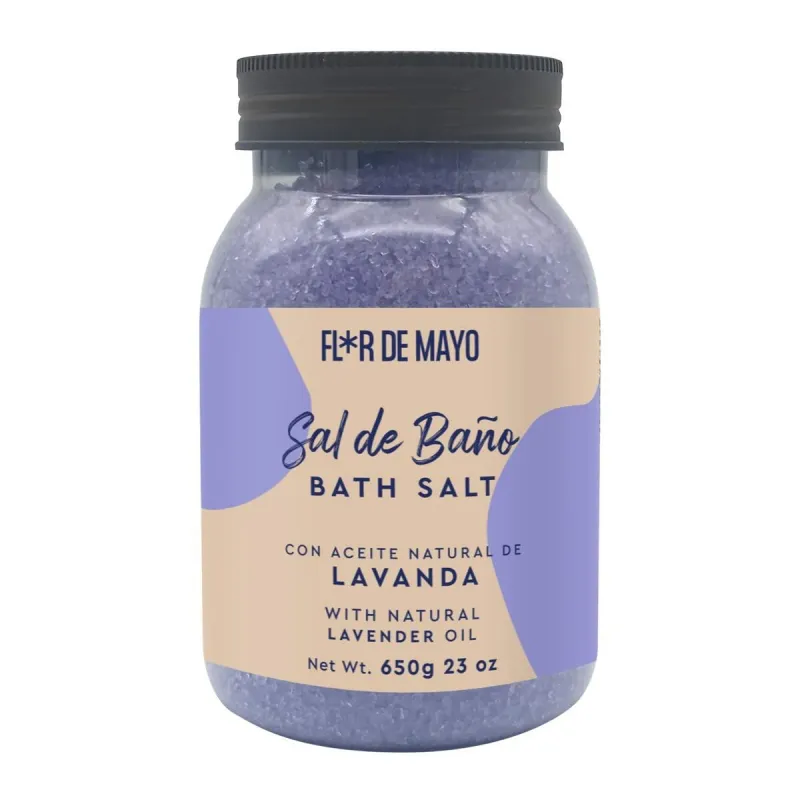 Vannisoolad Flor de Mayo Sal De Baño 650 g Lavendel