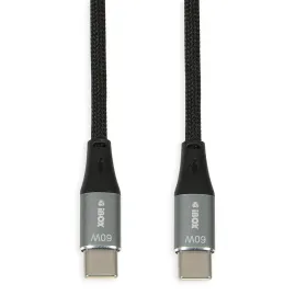 Kabelis USB C Ibox IKUTC1B Melns 1 m