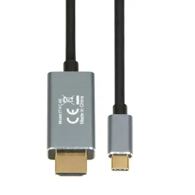 USB C-HDMI Adapter Ibox ITVC4K Must 1,8 m