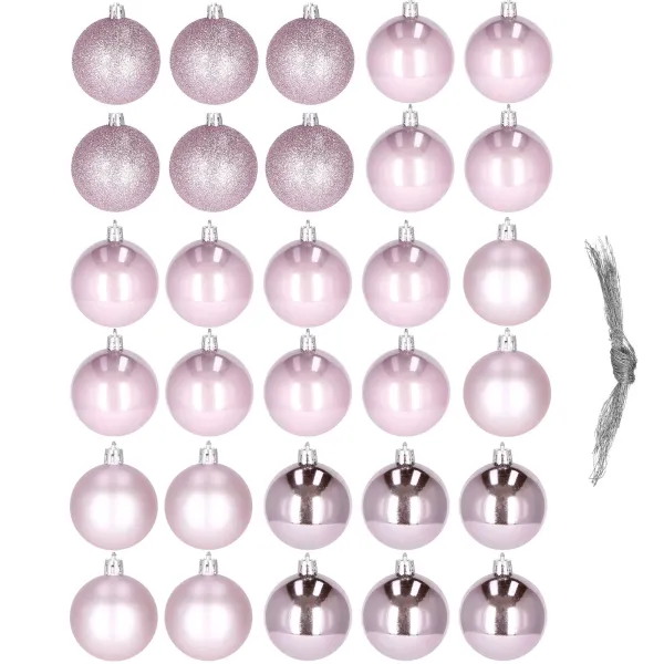 Christmas tree decoration Springos CA0148, 5 cm 30 pcs.