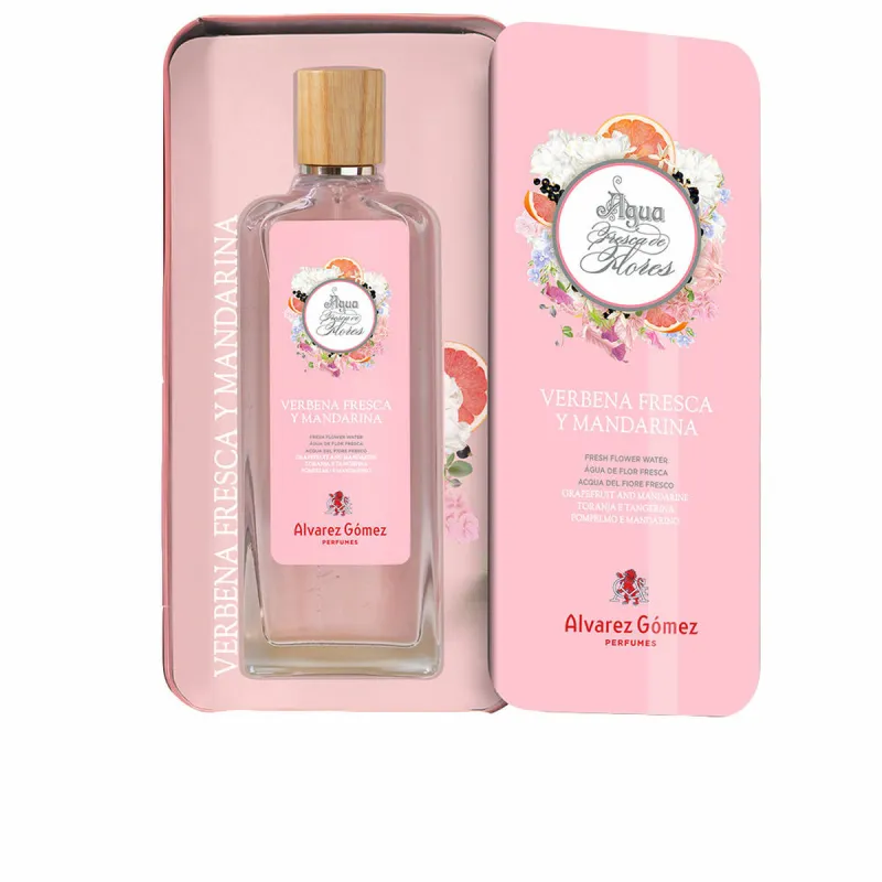 Kūno migla Alvarez Gomez AGUA DE COLONIA Agua Fresca de Flores Verbena Fresca y Mandarina Agua Fresca Flores EF 150 ml