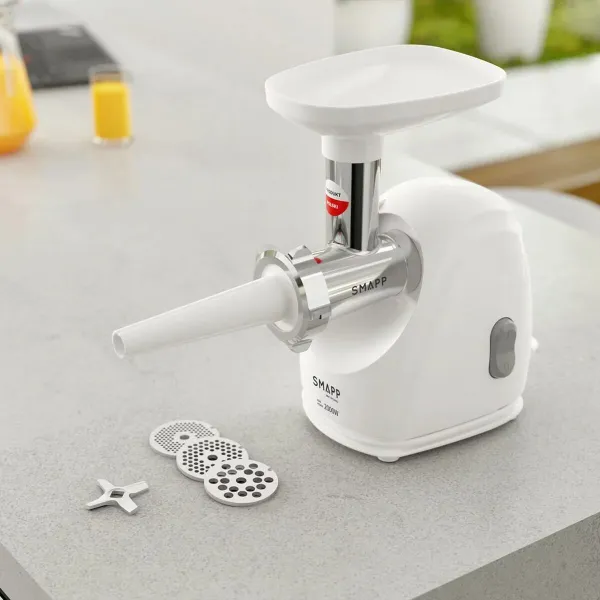 Mincer SMAPP 489.8 BIAŁA White Grey 2000 W
