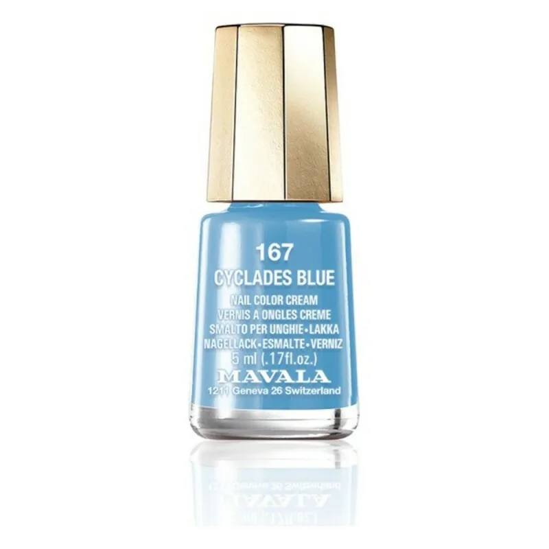 Nagų lakas Mavala 167-cyclades blue 5 ml