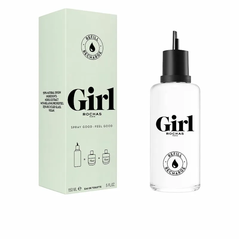 Женская парфюмерия Rochas Girl EDT 150 ml перезарядка