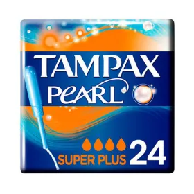 Iepakojums Ar Tamponiem Pearl Super Plus Tampax Tampax Pearl (24 uds) 24 uds