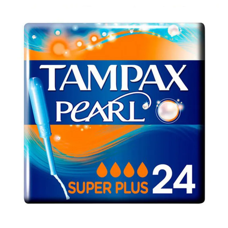 Iepakojums Ar Tamponiem Pearl Super Plus Tampax Tampax Pearl (24 uds) 24 uds