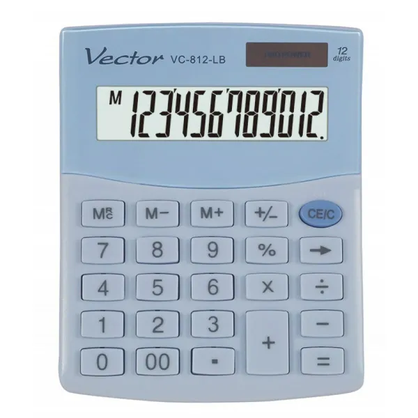 Laskin Vector KAV VC-812 LB Sininen