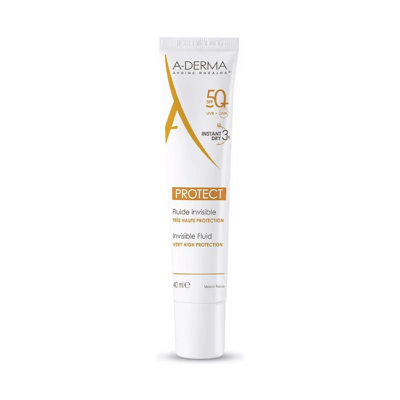 Kasvojen aurinkovoide A-Derma Protect Spf 50+ 40 ml