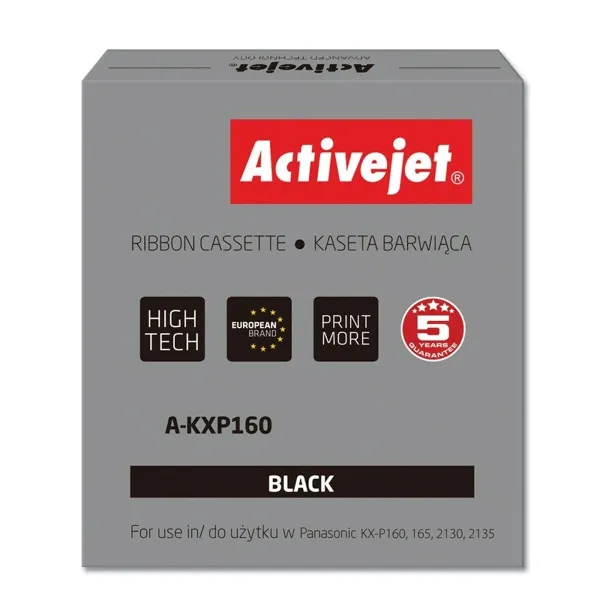 Oriģinālā Dot Matrix kasete Activejet A-KXP160 Melns Nav