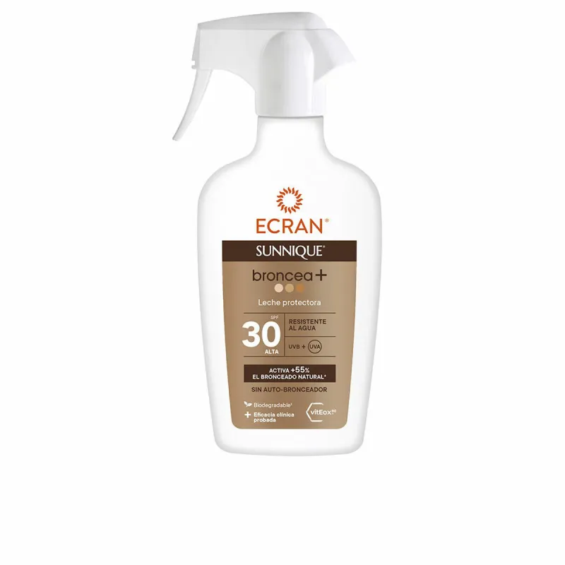 Päikesepiim Ecran Ecran Sunnique Spf 30 270 ml Pruunistaja