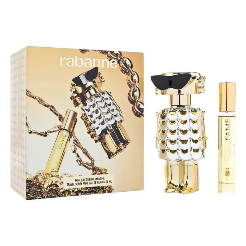 Женский парфюмерный набор Paco Rabanne FAME 2 Предметы