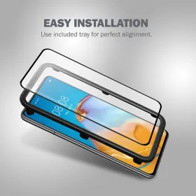 Crong 3D Armor Glass – 9H tempered glass for the entire Huawei P40 screen + installation frame