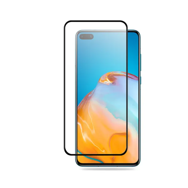Crong 3D Armor Glass – 9H tempered glass for the entire Huawei P40 screen + installation frame
