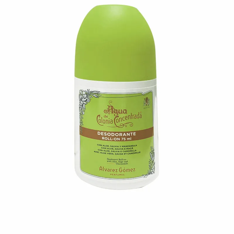 Roll-On dezodorants Alvarez Gomez Agua de Colonia Concentrada Eau Fraîche 75 ml