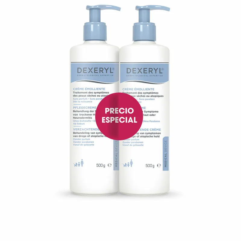 Успокаивающий крем Dexeryl Dermatological Expertise 500 g 2 штук