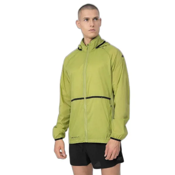 Meeste Spordijakk 4F Technical M086 Roheline