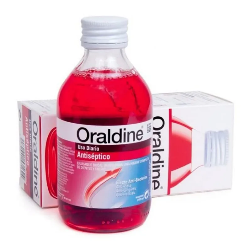 Ополаскиватель для полости рта Oraldine Antiséptico 200 ml Антисептик