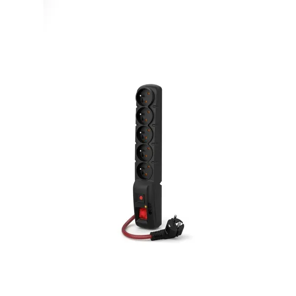 Power Socket - 5 sockets with Switch Acar W2389 (1,5 m)