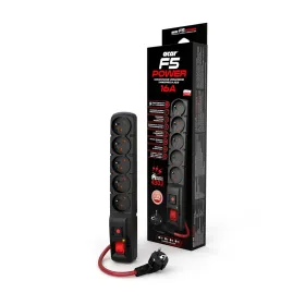 Power Socket - 5 sockets with Switch Acar W2389 (1,5 m)